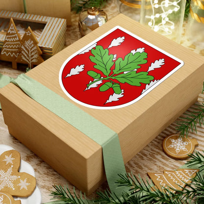 CheneBourg-coat of arms (Switzerland) (Coat of Arms) STICKER Vinyl Kiss-Cut Decal - The Sticker Space