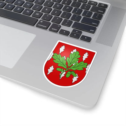 CheneBourg-coat of arms (Switzerland) (Coat of Arms) STICKER Vinyl Kiss-Cut Decal - The Sticker Space