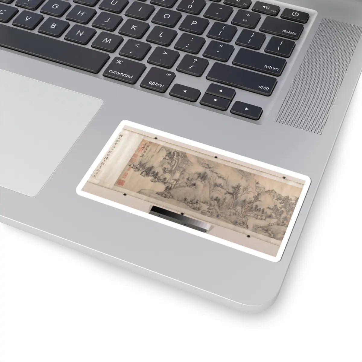 Cheng Zhengkui - Dream Landscape - dated 1674 v9 - STICKER Vinyl Kiss-Cut Decal