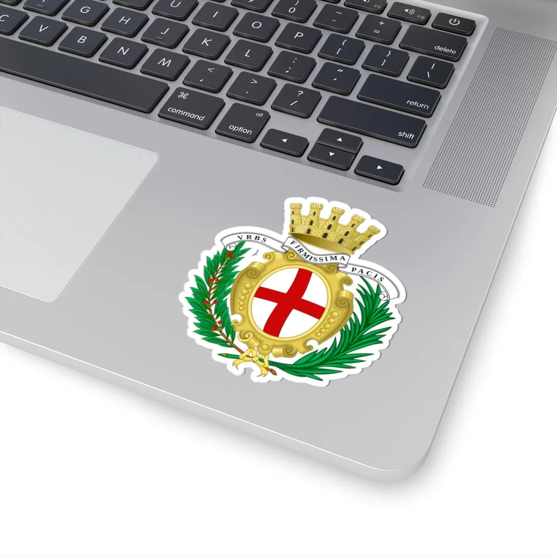 Cherasco-Stemma (Italy) (Coat of Arms) STICKER Vinyl Kiss-Cut Decal - The Sticker Space