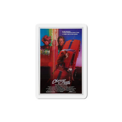 Cherry 2000 1988 Movie Poster Die-Cut Magnet-3" x 3"-The Sticker Space