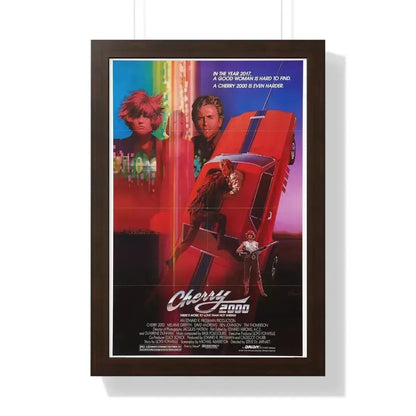 CHERRY 2000 (2) 1987 - Framed Movie Poster 16″ x 24″ Walnut - The Sticker Space