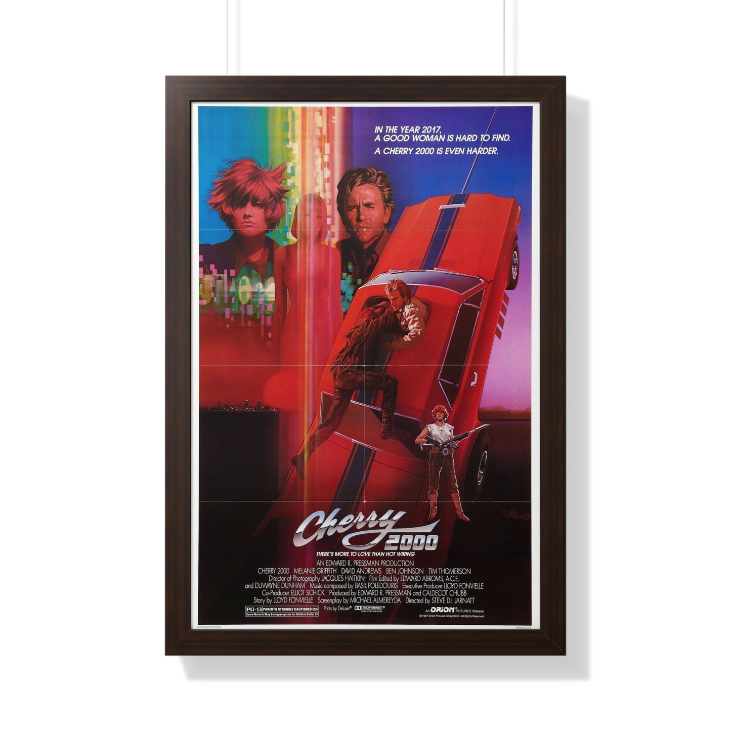 CHERRY 2000 (2) 1987 - Framed Movie Poster-20" x 30"-The Sticker Space