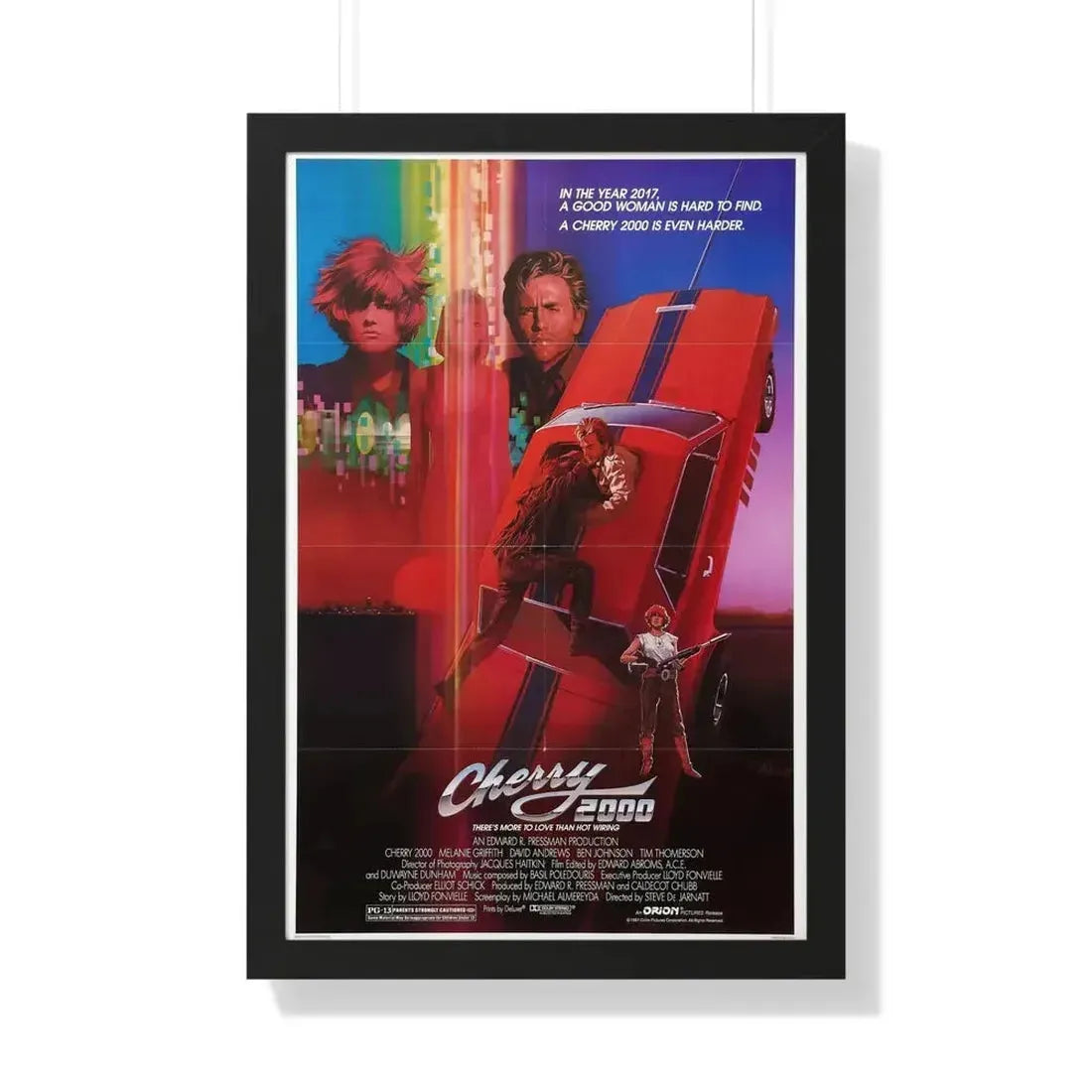 CHERRY 2000 (2) 1987 - Framed Movie Poster - The Sticker Space