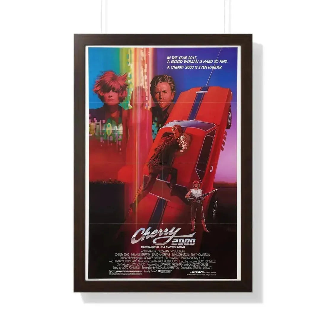 CHERRY 2000 (2) 1987 - Framed Movie Poster - The Sticker Space