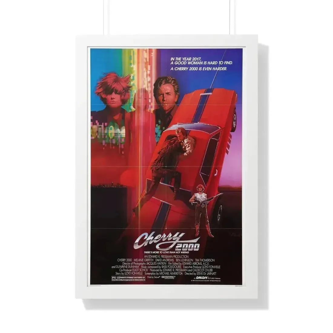 CHERRY 2000 (2) 1987 - Framed Movie Poster - The Sticker Space