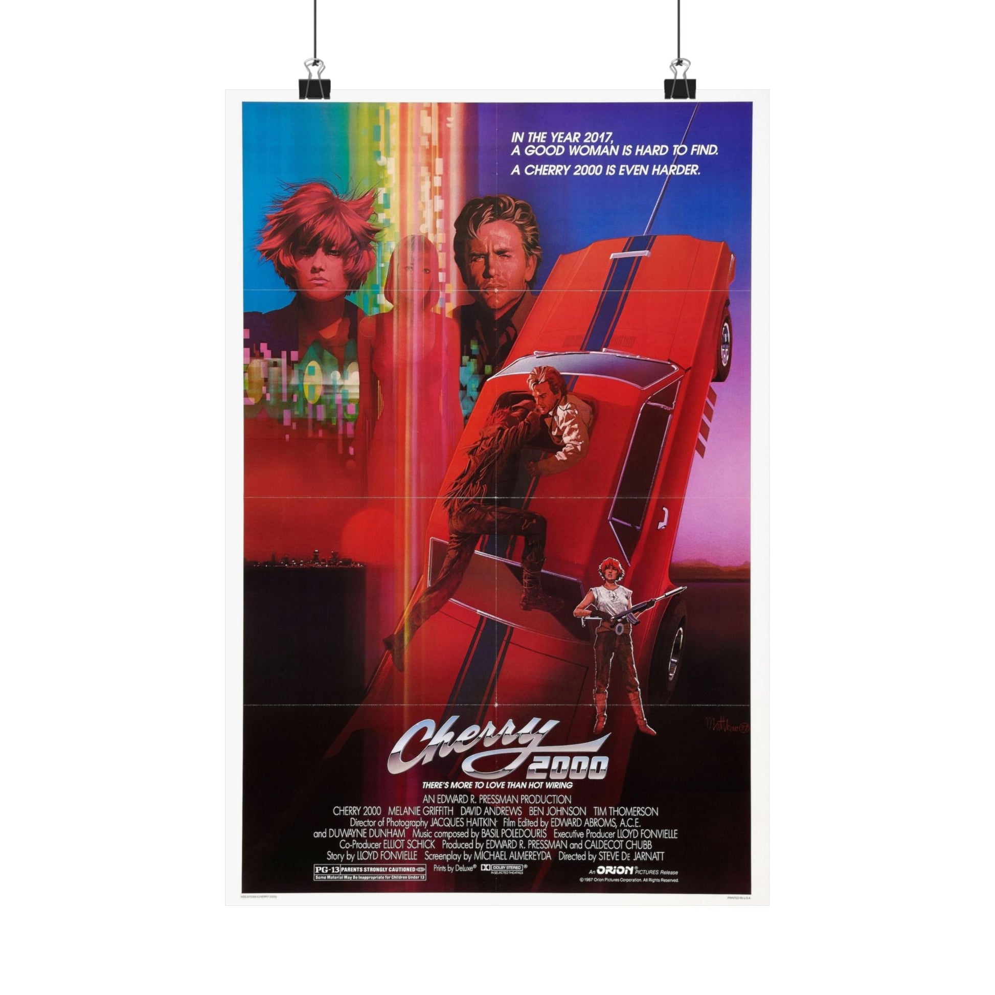 CHERRY 2000 (2) 1987 - Paper Movie Poster-12″ x 18″-The Sticker Space