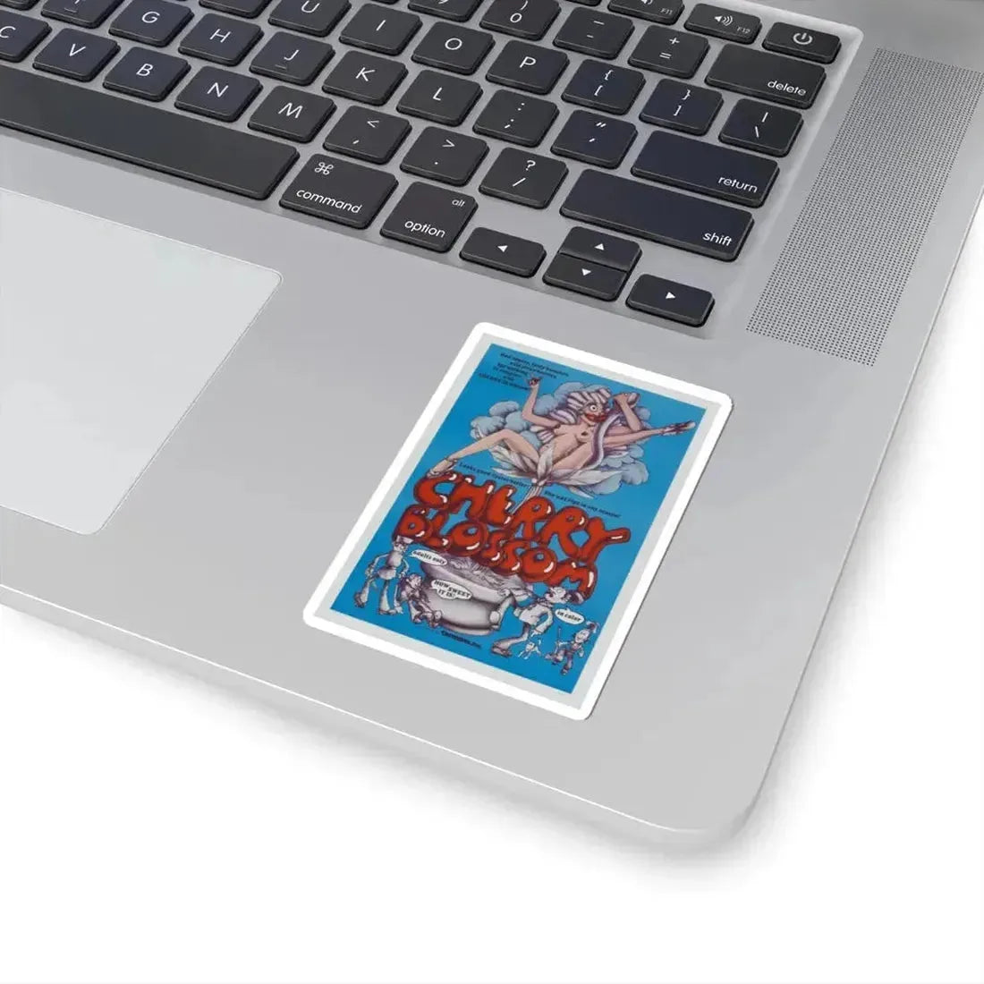 CHERRY BLOSSOM 1971 Movie Poster - STICKER Vinyl Kiss-Cut Decal - The Sticker Space