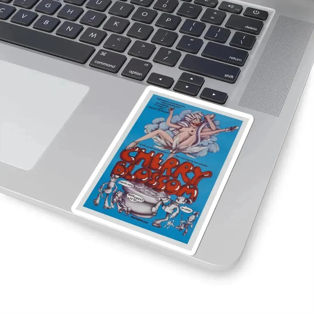 CHERRY BLOSSOM 1971 Movie Poster - STICKER Vinyl Kiss-Cut Decal - The Sticker Space