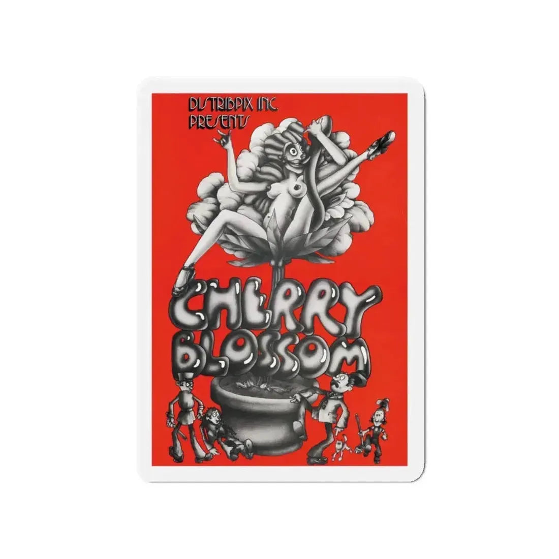 CHERRY BLOSSOM (2) 1971 Movie Poster - Refrigerator Magnet - The Sticker Space