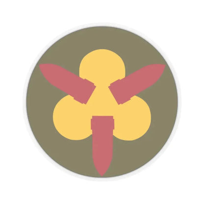 Chesapeake Bay Frontier Defense Sector (U.S. Army) STICKER Vinyl Kiss-Cut Decal 2 Inch Transparent - The Sticker Space