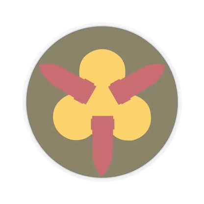 Chesapeake Bay Frontier Defense Sector (U.S. Army) STICKER Vinyl Kiss-Cut Decal 4 Inch Transparent - The Sticker Space