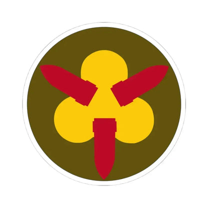 Chesapeake Bay Frontier Defense Sector (U.S. Army) STICKER Vinyl Kiss-Cut Decal 4 Inch White - The Sticker Space