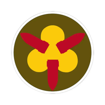 Chesapeake Bay Frontier Defense Sector (U.S. Army) STICKER Vinyl Kiss-Cut Decal 6 Inch White - The Sticker Space