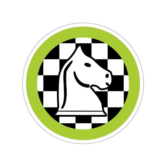 Chess (Boy Scouts Merit Badge) STICKER Vinyl Die-Cut Decal 6 Inch - The Sticker Space
