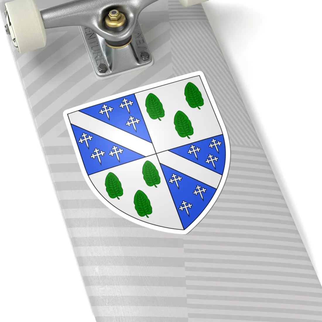 Cheyne of Esselmont arms (Scotland) (Coat of Arms) STICKER Vinyl Kiss-Cut Decal - The Sticker Space