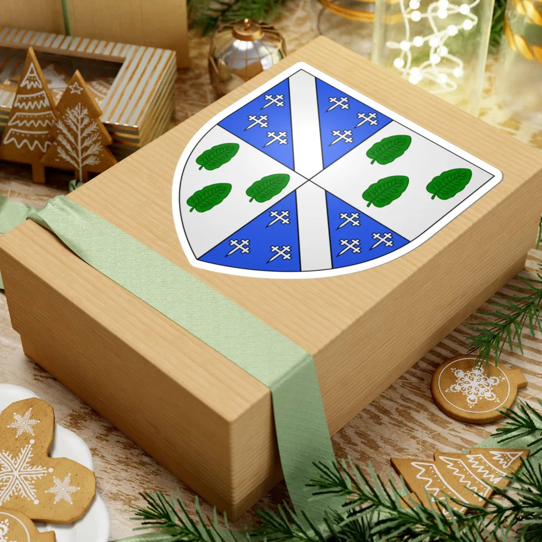 Cheyne of Esselmont arms (Scotland) (Coat of Arms) STICKER Vinyl Kiss-Cut Decal - The Sticker Space