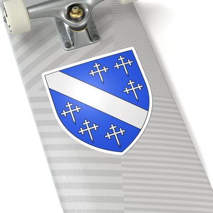 Cheyne of Innerugie arms (Scotland) (Coat of Arms) STICKER Vinyl Kiss-Cut Decal - The Sticker Space