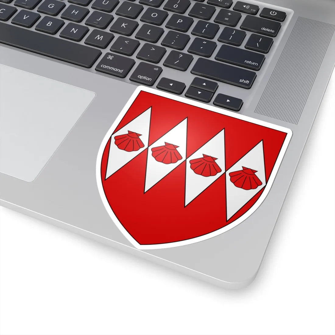 Cheyne of Ireland arms (Ireland) (Coat of Arms) STICKER Vinyl Kiss-Cut Decal - The Sticker Space