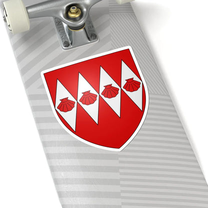 Cheyne of Ireland arms (Ireland) (Coat of Arms) STICKER Vinyl Kiss-Cut Decal - The Sticker Space