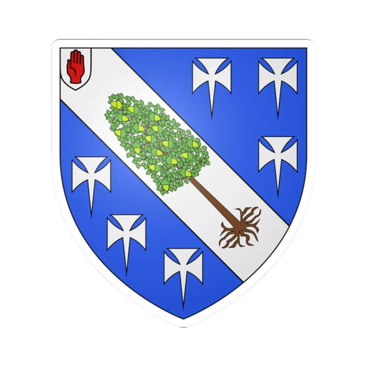 Cheyne of Leagarth arms (Scotland) (Coat of Arms) STICKER Vinyl Kiss-Cut Decal 2 Inch White - The Sticker Space