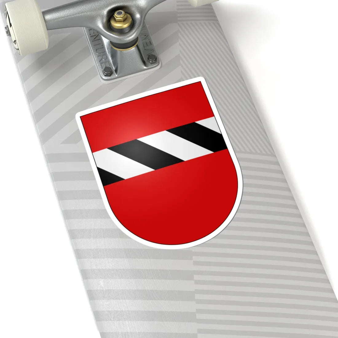 Cheyres-coat of arms (Switzerland) (Coat of Arms) STICKER Vinyl Kiss-Cut Decal - The Sticker Space