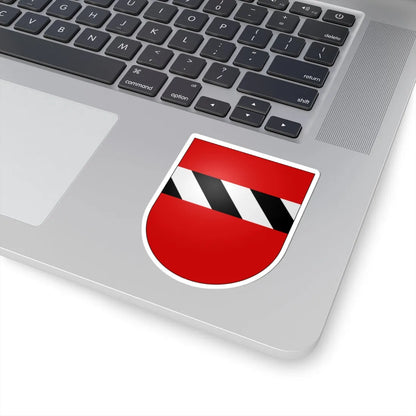 Cheyres-coat of arms (Switzerland) (Coat of Arms) STICKER Vinyl Kiss-Cut Decal - The Sticker Space