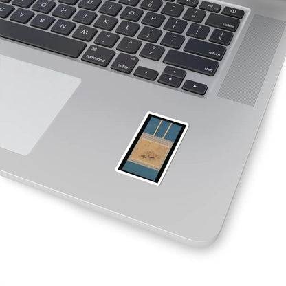Chōgō - Pilgrims Travelling to Ise - 18th century v2 - STICKER Vinyl Kiss-Cut Decal