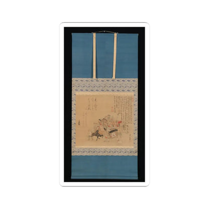 Chōgō - Pilgrims Travelling to Ise - 18th century v2 - STICKER Vinyl Kiss-Cut Decal