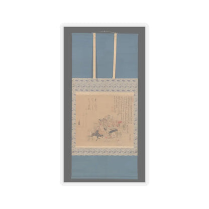 Chōgō - Pilgrims Travelling to Ise - 18th century v2 - STICKER Vinyl Kiss-Cut Decal