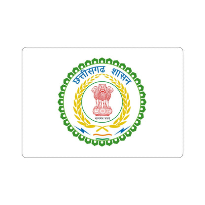 Chhattisgarh Flag (India) STICKER Vinyl Die-Cut Decal-3 Inch-The Sticker Space