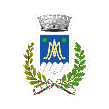 Chiaramonte Gulfi-Stemma (Italy) (Coat of Arms) STICKER Vinyl Kiss-Cut Decal 3 Inch White - The Sticker Space