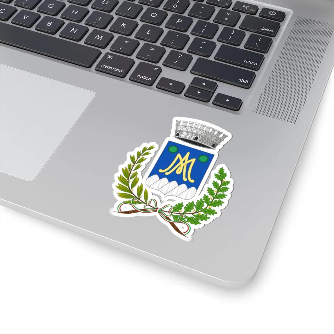 Chiaramonte Gulfi-Stemma (Italy) (Coat of Arms) STICKER Vinyl Kiss-Cut Decal - The Sticker Space