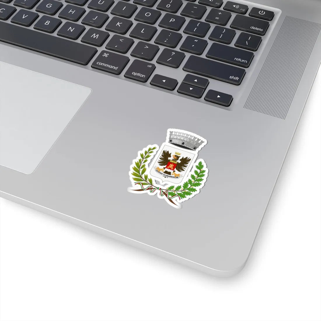 Chiaramonte Gulfi-Stemma var (Italy) (Coat of Arms) STICKER Vinyl Kiss-Cut Decal - The Sticker Space