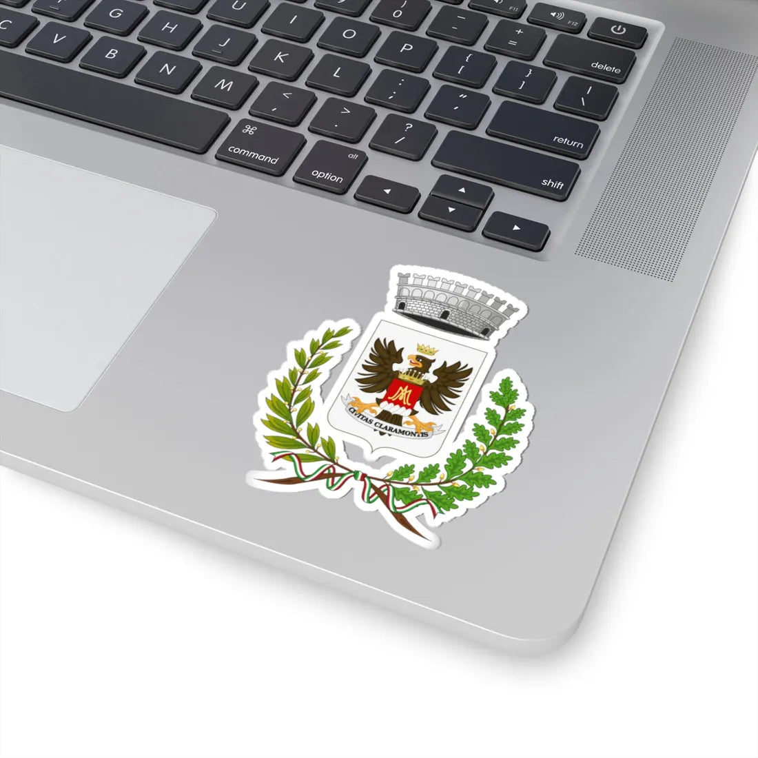 Chiaramonte Gulfi-Stemma var (Italy) (Coat of Arms) STICKER Vinyl Kiss-Cut Decal - The Sticker Space
