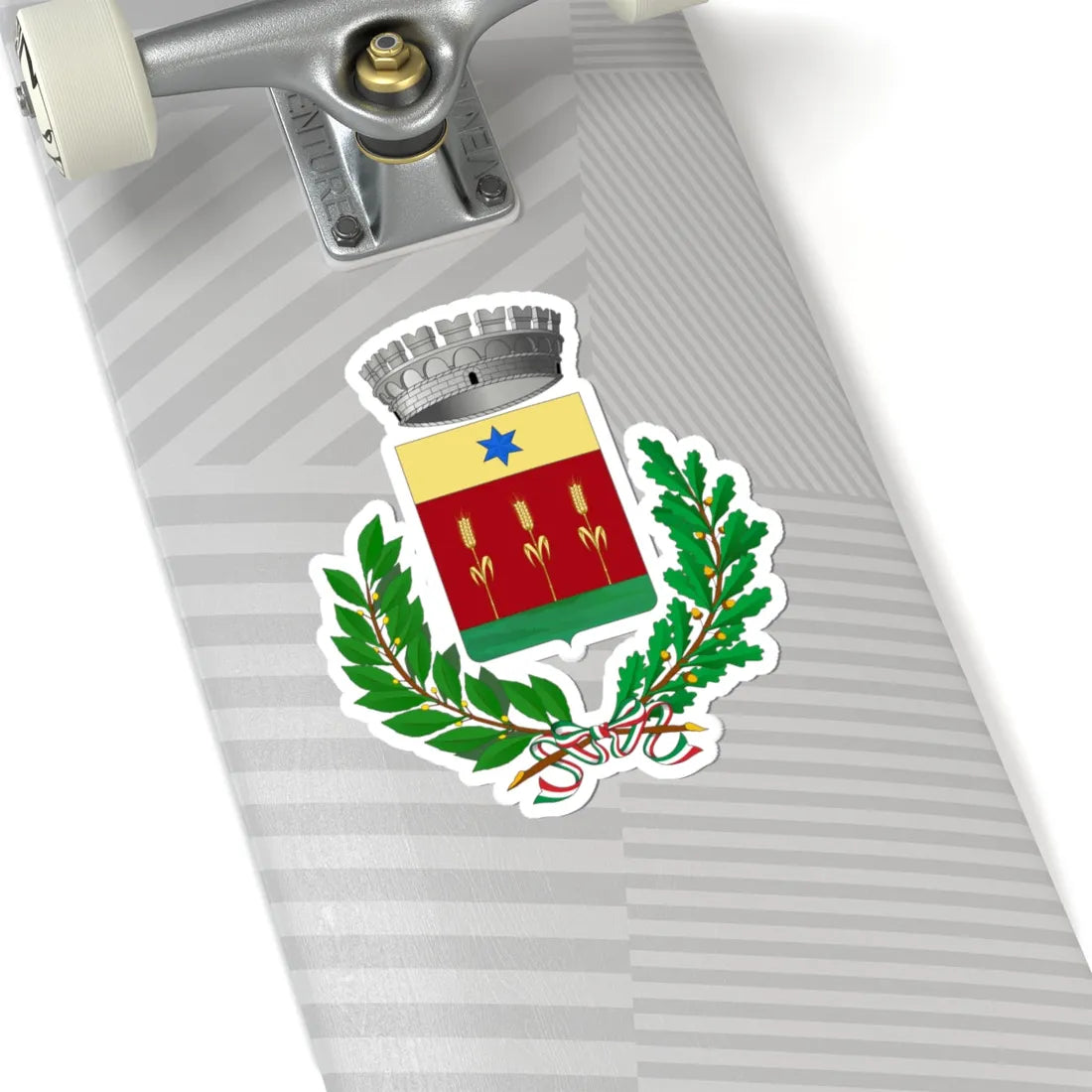 Chiarano-Stemma (Italy) (Coat of Arms) STICKER Vinyl Kiss-Cut Decal - The Sticker Space