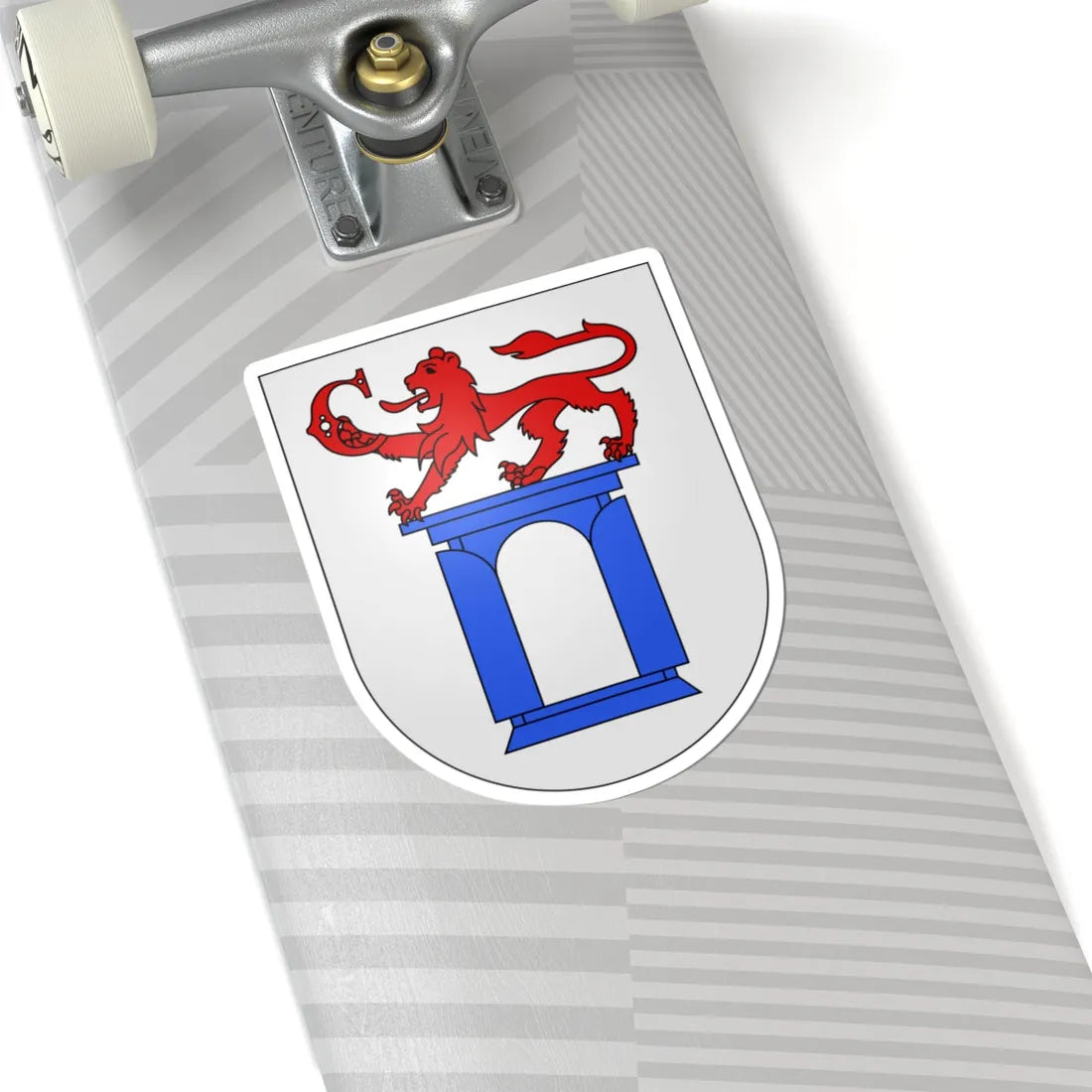 Chiasso-coat of arms (Switzerland) (Coat of Arms) STICKER Vinyl Kiss-Cut Decal - The Sticker Space