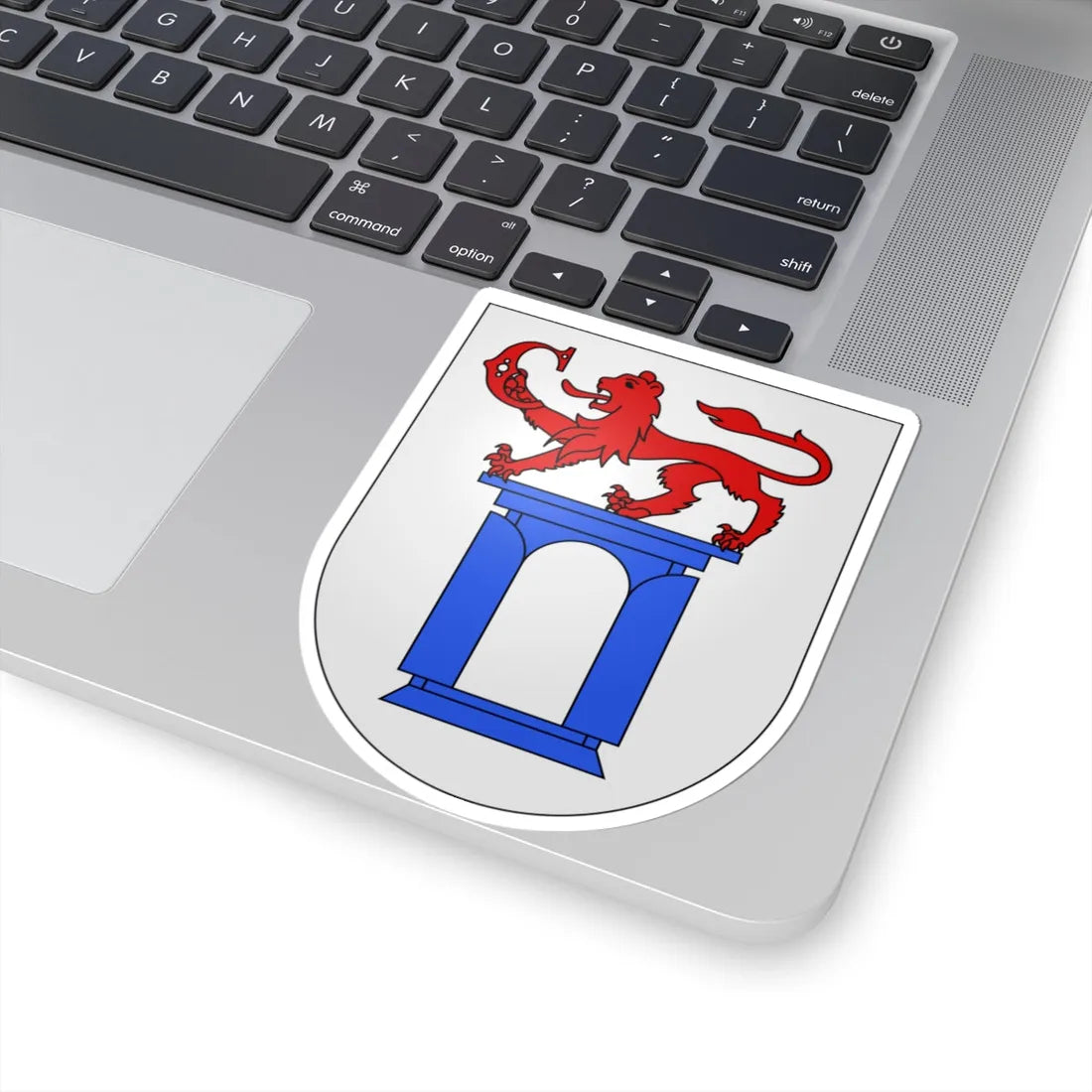 Chiasso-coat of arms (Switzerland) (Coat of Arms) STICKER Vinyl Kiss-Cut Decal - The Sticker Space