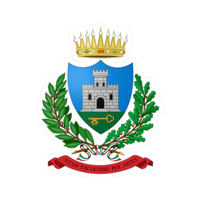 Chiavari-Stemma (Italy) (Coat of Arms) STICKER Vinyl Kiss-Cut Decal 2 Inch White - The Sticker Space