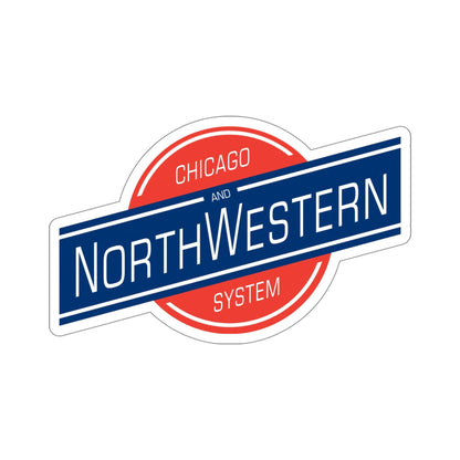 Chicago and North Western Railway STICKER Vinyl Die-Cut Decal-5 Inch-The Sticker Space