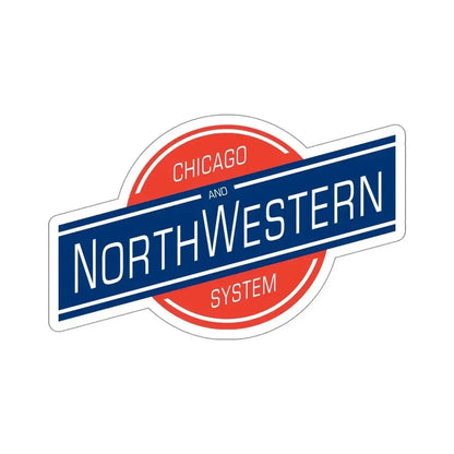 Chicago and North Western Railway STICKER Vinyl Die-Cut Decal - The Sticker Space