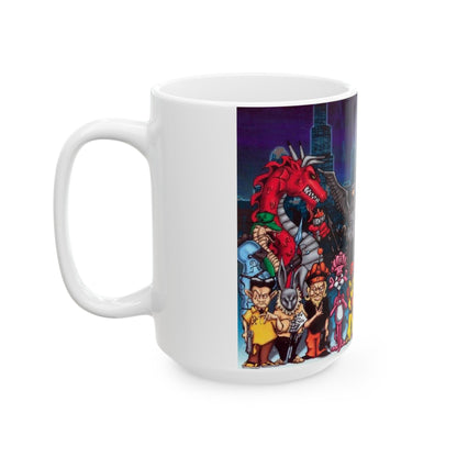 Chicago Gangs (Folks) White Coffee Mug-The Sticker Space