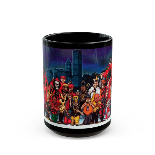 Chicago Gangs (People) Black Coffee Mug-15oz-The Sticker Space