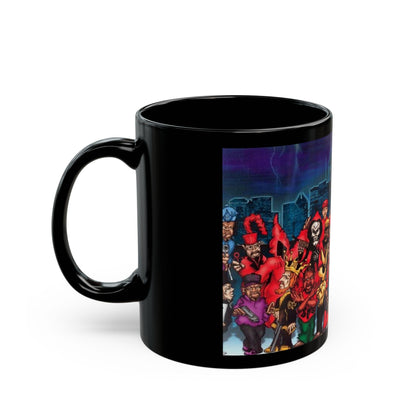 Chicago Gangs (People) Black Coffee Mug-The Sticker Space