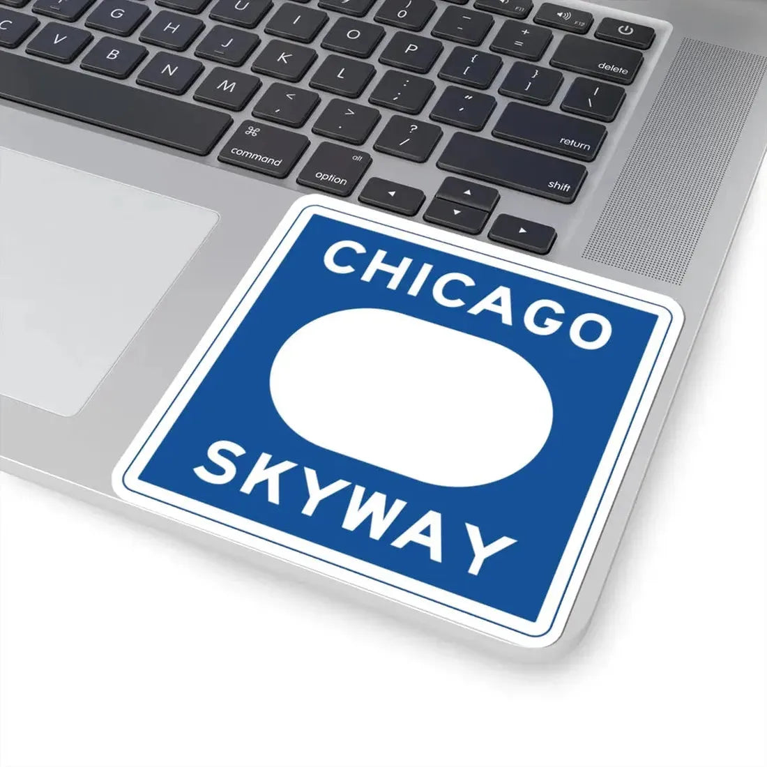 Chicago Skyway logo (Illinois) (Road Sign) STICKER Vinyl Kiss-Cut Decal - The Sticker Space