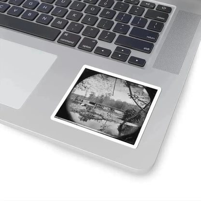 Chickahominy River, Va.  Bridge on Mechanicsville Road (U.S. Civil War) STICKER Vinyl Kiss-Cut Decal - The Sticker Space