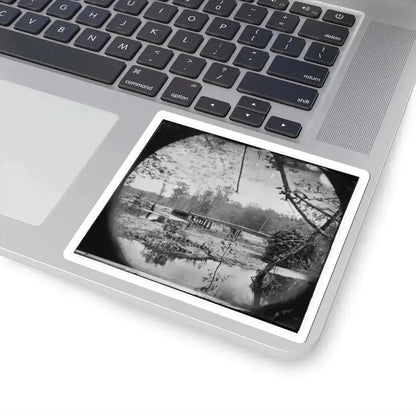 Chickahominy River, Va.  Bridge on Mechanicsville Road (U.S. Civil War) STICKER Vinyl Kiss-Cut Decal - The Sticker Space