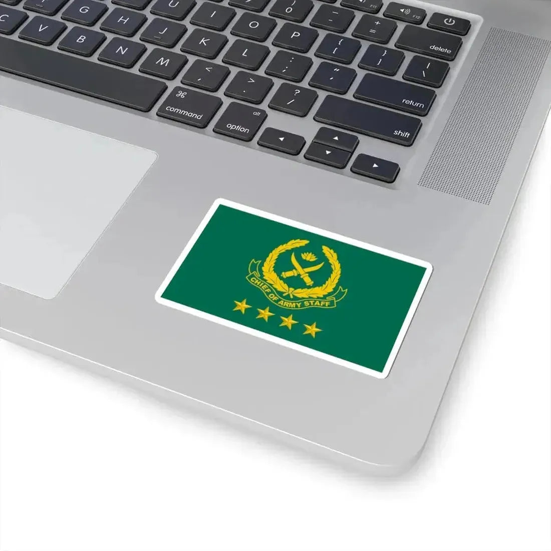 Chief of Army Staff Bangladesh Flag (Bangladesh) STICKER Vinyl Kiss-Cut Decal - The Sticker Space