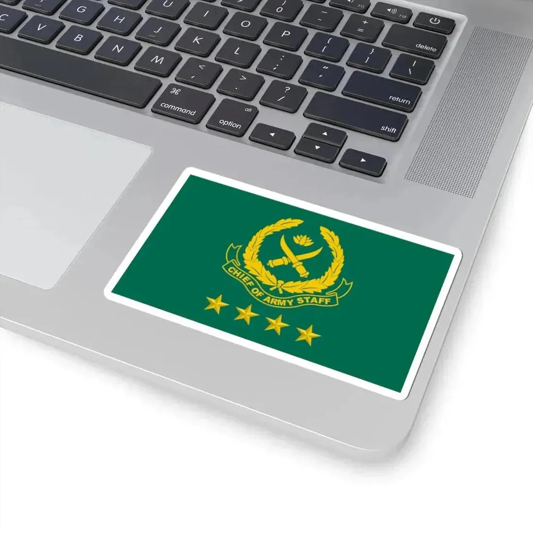 Chief of Army Staff Bangladesh Flag (Bangladesh) STICKER Vinyl Kiss-Cut Decal - The Sticker Space