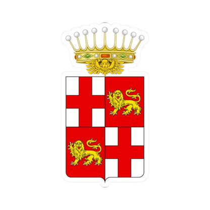 Chieri-Stemma (Italy) (Coat of Arms) STICKER Vinyl Kiss-Cut Decal 2 Inch White - The Sticker Space